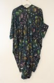 画像5: ANGLOMANIA 中古 / リーフpt変形カットワンピース  ブルー  O-26-08-30-1022-op-IG-OS (5)
