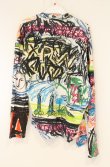 画像4: ヴィヴィアンウエストウッド 中古 / クレヨン柄カットソー 48 マルチ  O-26-08-30-1028-ts-YM-OS (4)