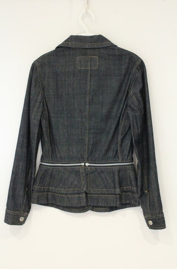 画像5: ヴィヴィアンウエストウッド 中古 / デニムベッティーナジャケット 3 インディゴ  O-26-08-30-1004-jc-IG-OS (5)