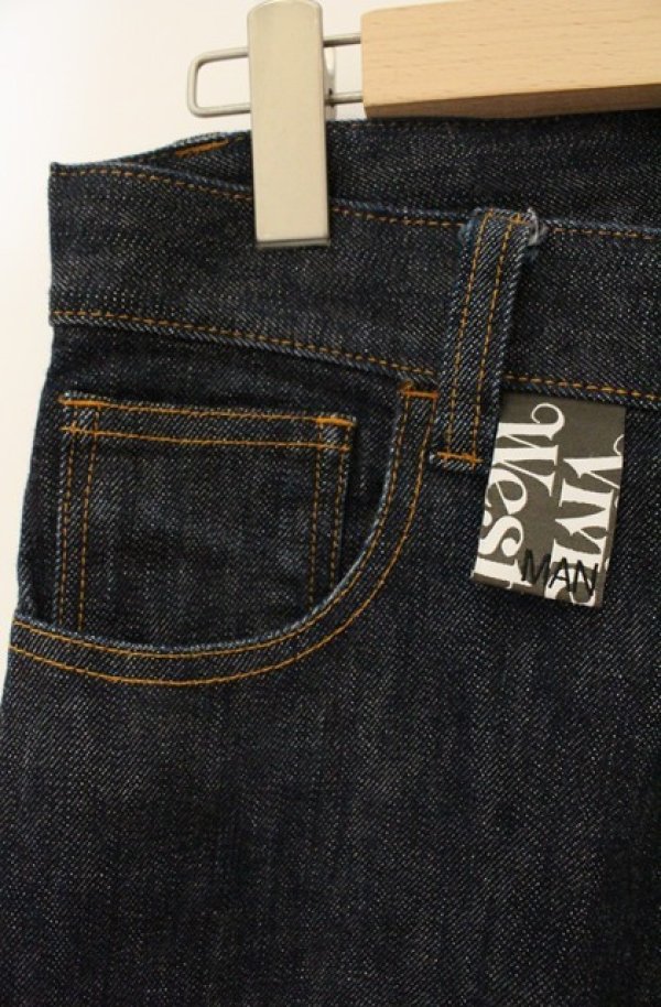 画像3: ヴィヴィアンウエストウッド MAN 中古 / ORBエンブロイダリー　スキニーデニム 42 インディゴ  O-26-08-30-1041-pa-IG-OS (3)