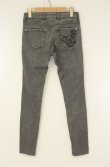画像4: ヴィヴィアンウエストウッド 中古 / 後ロオーブステッチデニムパンツ 2 グレー  O-26-08-30-1043-pa-YM-OS (4)