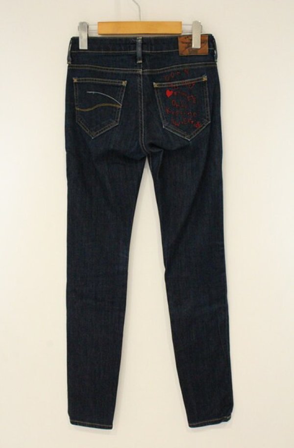 画像3: ヴィヴィアンウエストウッド Anglomania and Lee 中古 /NNY JEAN パンツ ｗ26 インディゴ  O-26-08-30-1045-pa-YM-OS (3)