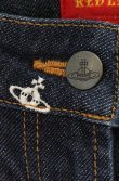 画像2: ヴィヴィアンウエストウッド 中古 / ドットオーブスキニーパンツ 2 インディゴ  O-26-08-30-1046-pa-YM-OS (2)
