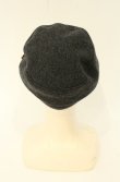 画像5: ヴィヴィアンウエストウッド MAN 中古 / ウールナポレオンキャップ  ブラックｘグレー  O-26-08-30-1051-ha-YM-OS (5)
