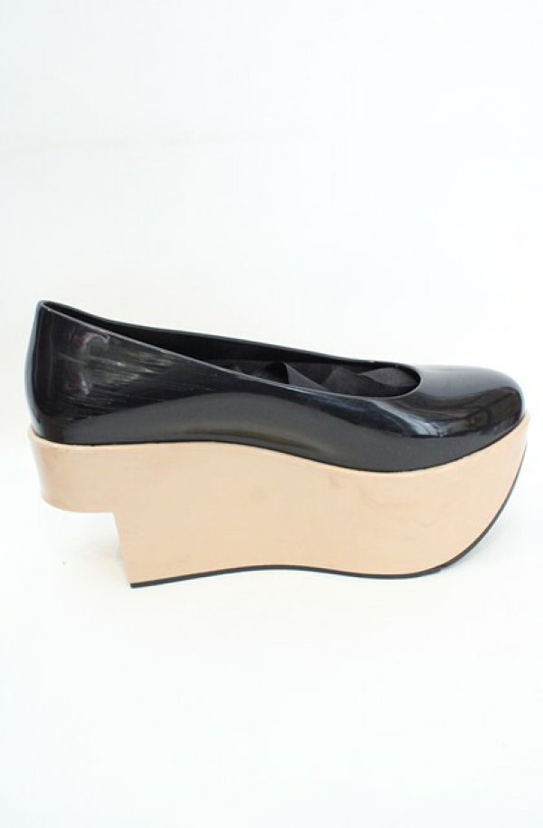画像7: ヴィヴィアンウエストウッド×Melissa 中古 / メリッサロッキンホースバレリーナ US5（約23.5-24cm） ブラック  O-26-08-30-1061-sh-YM-OS (7)