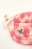 画像2: ヴィヴィアンウエストウッド 中古 / レオパードパイル地ポーチ  ピンク  O-26-08-30-1063-gd-IG-OS (2)
