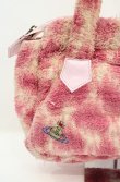 画像2: ヴィヴィアンウエストウッド 中古 / レオパードパイル地バッグ  ピンク  O-26-08-30-1065-ba-IG-OS (2)
