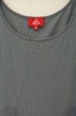 画像2: ヴィヴィアンウエストウッド 中古 / ノースリーブカットワンピース 00 ブルーグレー  O-26-08-30-1015-op-YM-OS (2)