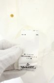 画像7: ヴィヴィアンウエストウッド 中古 / BS STRIPPED KRALL SHIRT（ストリップドクラールシャツ） 40 ホワイト  O-26-09-06-016-bl-IG-OS (7)