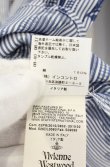 画像5: ヴィヴィアンウエストウッド 中古 / シングルフリルシャツ 40 ブルー　フラワーストライプ  O-26-09-06-018-bl-YM-OS (5)
