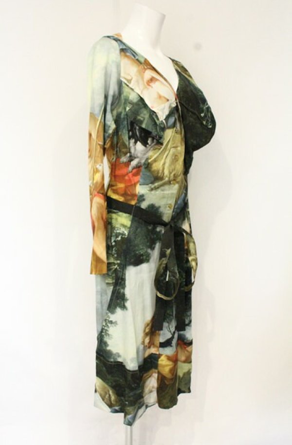 画像2: ヴィヴィアンウエストウッド 中古 / NAKED DRESS（ネイキッドドレス）  ブーシェ柄  O-26-09-06-020-op-IG-OS (2)