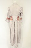 画像4: ヴィヴィアンウエストウッド 中古 / スモック刺繍シャツワンピース I ホワイト×ブルー×レッド  O-26-09-06-021-op-IG-OS (4)