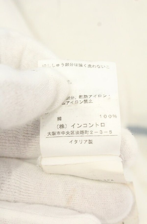 画像6: ヴィヴィアンウエストウッド 中古 / カラーオーブ刺繍ブロッキングニットソー L マルチ  O-26-09-06-028-to-YM-OS (6)