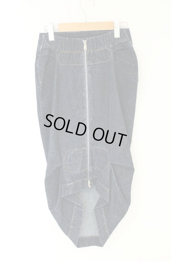 画像3: ヴィヴィアンウエストウッド 中古 / DENIM PLEAT SKIRT（デニムプレートスカート） 27 インディゴ  O-26-09-06-037-sk-IG-OS (3)