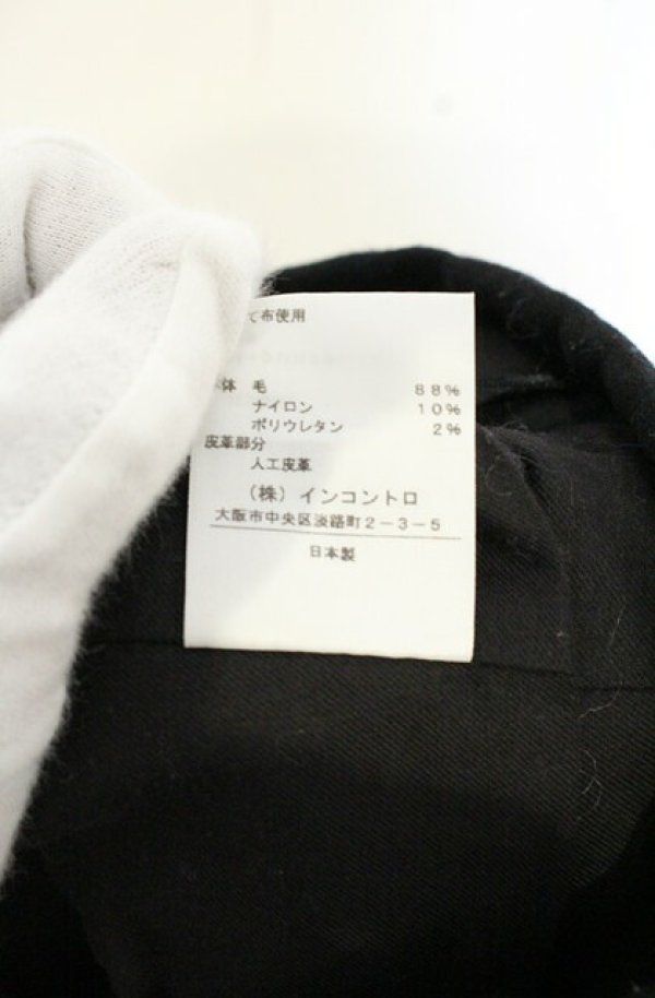 画像6: ヴィヴィアンウエストウッド 中古 / バックプリーツベルテッドラップスカート 2 ブラック  O-26-09-06-043-sk-YM-OS (6)