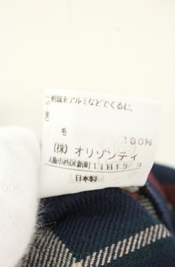 画像6: ヴィヴィアンウエストウッド 中古 / タータンウールパンツ 1 ネイビーｘマルチ  O-26-09-06-047-pa-YM-OS (6)