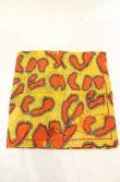画像2: ヴィヴィアンウエストウッド 中古 / レオパードハンカチ  イエロー  O-26-09-06-054-gd-YM-OS (2)
