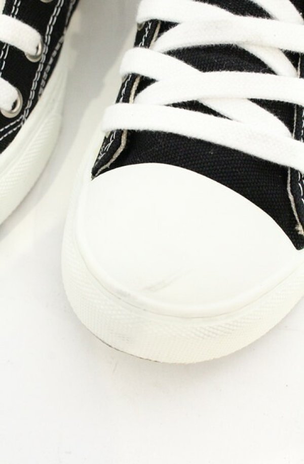 画像4: ヴィヴィアンウエストウッド 中古 / PLIMSOLL HIGH TOPスニーカー（プリムソールハイトップ） 38 ブラック  O-26-09-06-060-sh-IG-OS (4)