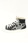 画像5: ヴィヴィアンウエストウッド 中古 / PLIMSOLL HIGH TOPスニーカー（プリムソールハイトップ） 38 ブラック  O-26-09-06-060-sh-IG-OS (5)