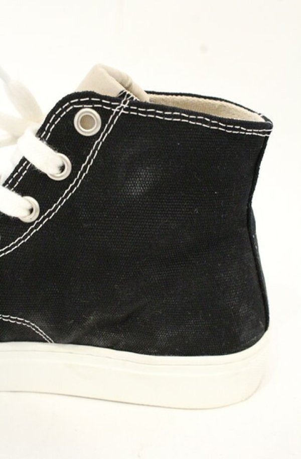 画像8: ヴィヴィアンウエストウッド 中古 / PLIMSOLL HIGH TOPスニーカー（プリムソールハイトップ） 38 ブラック  O-26-09-06-060-sh-IG-OS (8)