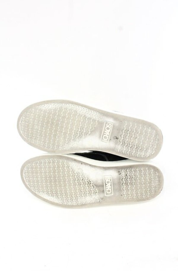 画像10: ヴィヴィアンウエストウッド 中古 / PLIMSOLL HIGH TOPスニーカー（プリムソールハイトップ） 38 ブラック  O-26-09-06-060-sh-IG-OS (10)