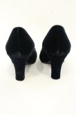 画像6: ヴィヴィアンウエストウッド 中古 / オーブボタンベロアパンプス 36 1/2（23.5cm） ネイビー  O-26-09-06-062-sh-YM-OS (6)