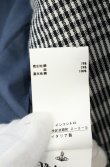 画像5: ヴィヴィアンウエストウッド 中古 / Lelio Plaid ダブルジャケット（レリオプライド） 40 ブラックｘホワイト  O-26-09-06-001-jc-YM-OS (5)