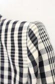 画像7: ヴィヴィアンウエストウッド 中古 / Lelio Plaid ダブルジャケット（レリオプライド） 40 ブラックｘホワイト  O-26-09-06-001-jc-YM-OS (7)