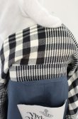 画像9: ヴィヴィアンウエストウッド 中古 / Lelio Plaid ダブルジャケット（レリオプライド） 40 ブラックｘホワイト  O-26-09-06-001-jc-YM-OS (9)