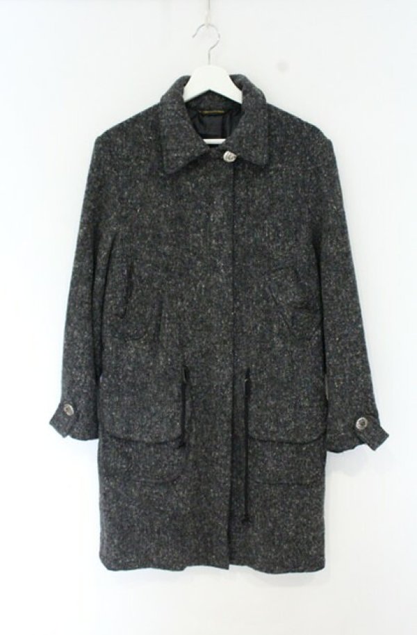 画像5: ANGLOMANIA 中古 / カットラス釦フーデッドコート 40 グレー  O-26-09-13-024-co-YM-OS (5)
