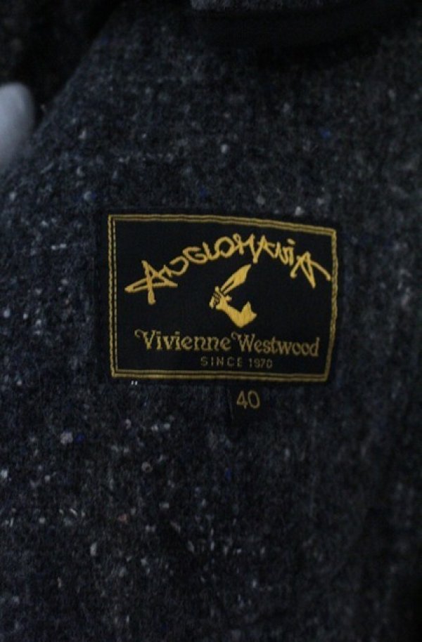 画像7: ANGLOMANIA 中古 / カットラス釦フーデッドコート 40 グレー  O-26-09-13-024-co-YM-OS (7)