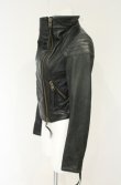 画像3: ヴィヴィアンウエストウッド 中古 / ラムレザーライダースジャケット 1 ブラック  O-26-09-13-009-jc-YM-OS (3)