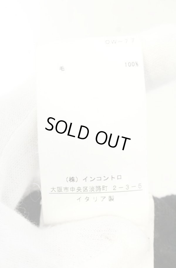 画像7: ヴィヴィアンウエストウッド 中古 / カラーオーブ刺繍ネジレ変形ニットトップス M ブラック  O-26-09-13-012-to-IG-OS (7)