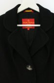 画像2: ヴィヴィアンウエストウッド 中古 / ベッティーナロングコート 2 ブラック  O-26-09-13-017-co-YM-OS (2)