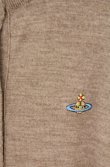 画像2: ヴィヴィアンウエストウッド 中古 / カラーオーブ刺繍ロングカーディガン M ライトブラウン  O-26-09-20-021-to-YM-OS (2)
