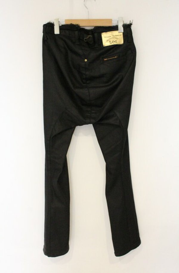画像4: ヴィヴィアンウエストウッド Anglomania and Lee 中古 / BUMMY ジーンズデニムパンツ W29 ブラック  O-26-09-20-042-pa-YM-OS (4)