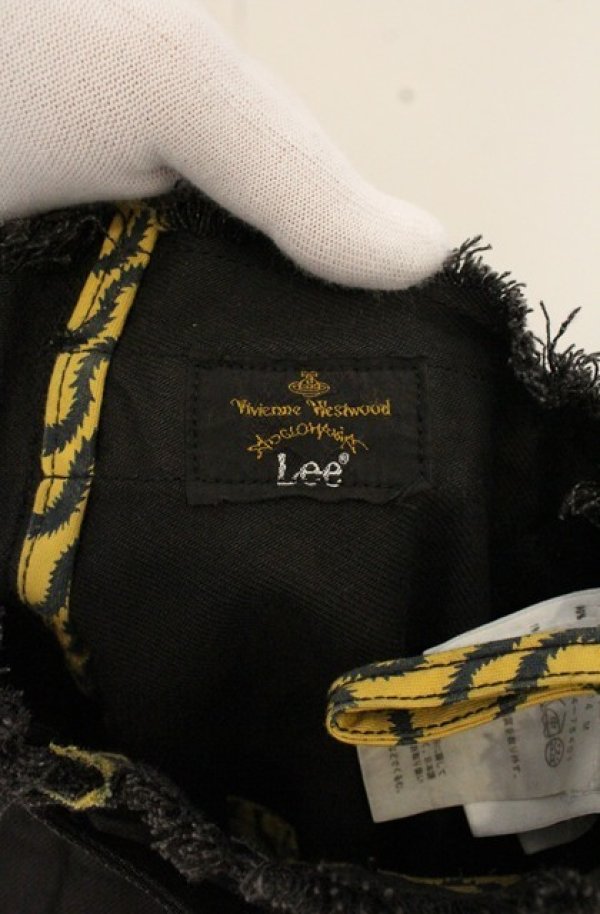 画像7: ヴィヴィアンウエストウッド Anglomania and Lee 中古 / BUMMY ジーンズデニムパンツ W29 ブラック  O-26-09-20-042-pa-YM-OS (7)
