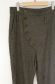 画像2: ヴィヴィアンウエストウッド MAN 中古 / アルコホリックウールパンツ 48 ブラウン  O-26-09-20-045-pa-YM-OS (2)