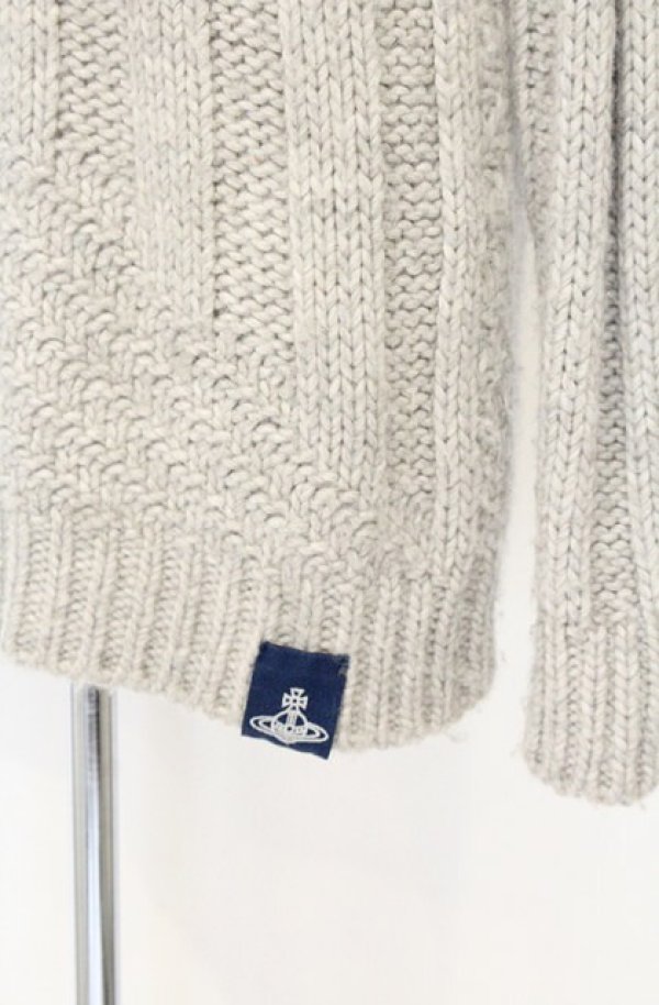 画像3: ANGLOMANIA 中古 / LONG RIBS SWEATER(ロングリブセーター) S グレー  O-26-09-20-004-to-IG-OS (3)