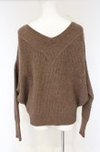 画像3: ヴィヴィアンウエストウッド 中古 / 変形リブニットプルオーバー 2 ブラウン  O-26-09-20-006-to-YM-OS (3)