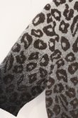 画像2: ヴィヴィアンウエストウッド 中古 / アンゴラ混レオパードニットTシャツ 2 グレー（グラデーション）  O-26-09-20-011-ts-YM-OS (2)