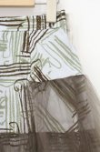 画像2: ヴィヴィアンウエストウッド 中古 / チュールポプリンスカート 02 サックスｘブラウン  O-26-10-04-020-sk-YM-OS (2)