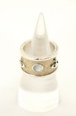 画像3: ヴィヴィアンウエストウッド 中古 / king ring M（約15号） ベージュ×シルバー  O-26-10-04-025-rg-IG-OS (3)