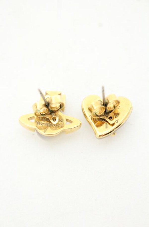 画像4: ヴィヴィアンウエストウッド 中古 / Thomasina Earring（トマシーナ ピアス）  ゴールド  O-26-10-04-027-er-IG-OS (4)