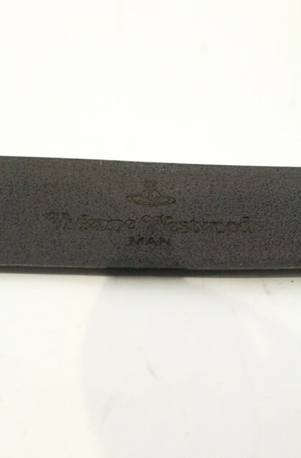 画像5: ヴィヴィアンウエストウッド 中古 / キーバックルベルト  シルバーｘダークブラウン  O-26-10-04-036-gd-YM-OS (5)