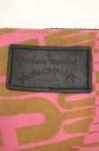 画像3: ANGLOMANIA 中古 / ロゴプリントクラッチバッグ  ピンクｘブラウン  O-26-10-04-038-ba-YM-OS (3)