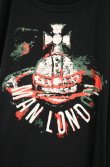 画像2: ヴィヴィアンウエストウッド 中古 / “PAINTED ORB” ビッグTシャツ  ブラック  O-26-10-04-004-to-IG-OS (2)