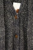 画像2: ヴィヴィアンウエストウッド 中古 / グリッターニットロングカーディガン 02 ブラックｘゴールド  O-26-10-04-005-to-YM-OS (2)