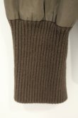 画像4: ヴィヴィアンウエストウッド 中古 / リブスタンドネックミリタリーブルゾンジャケット 2 カーキ  O-26-10-04-001-jc-YM-OS (4)
