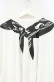 画像4: ヴィヴィアンウエストウッド 中古 / バンダナプリントスクエアカットワンピース 00 ホワイト  O-26-10-04-010-op-YM-OS (4)